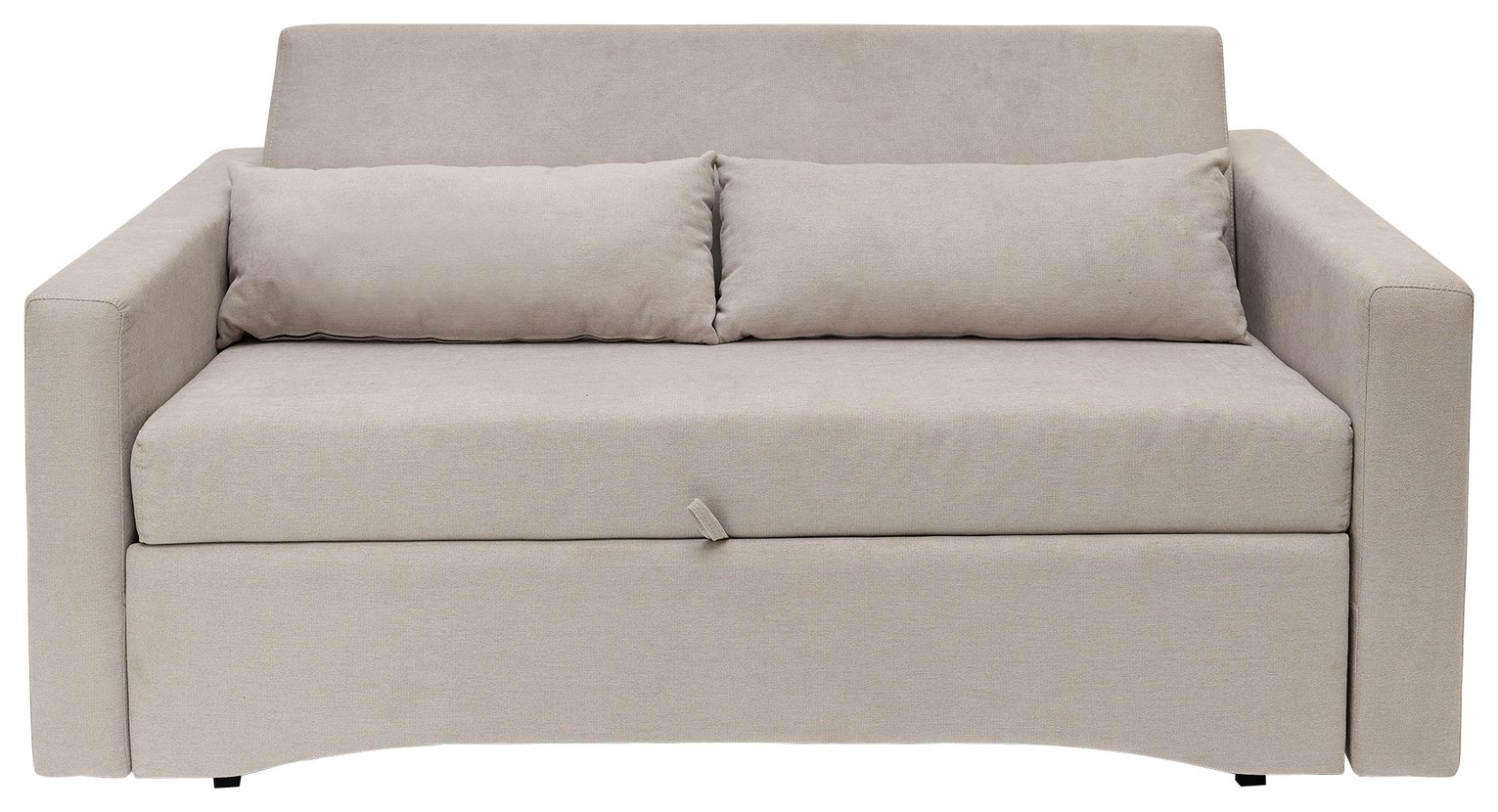 Habitat Reagan 2 Seater Fabric Sofa Bed - Natural