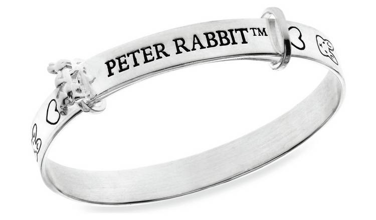 Beatrix Potter Sterling Silver Peter Rabbit Expander Bangle