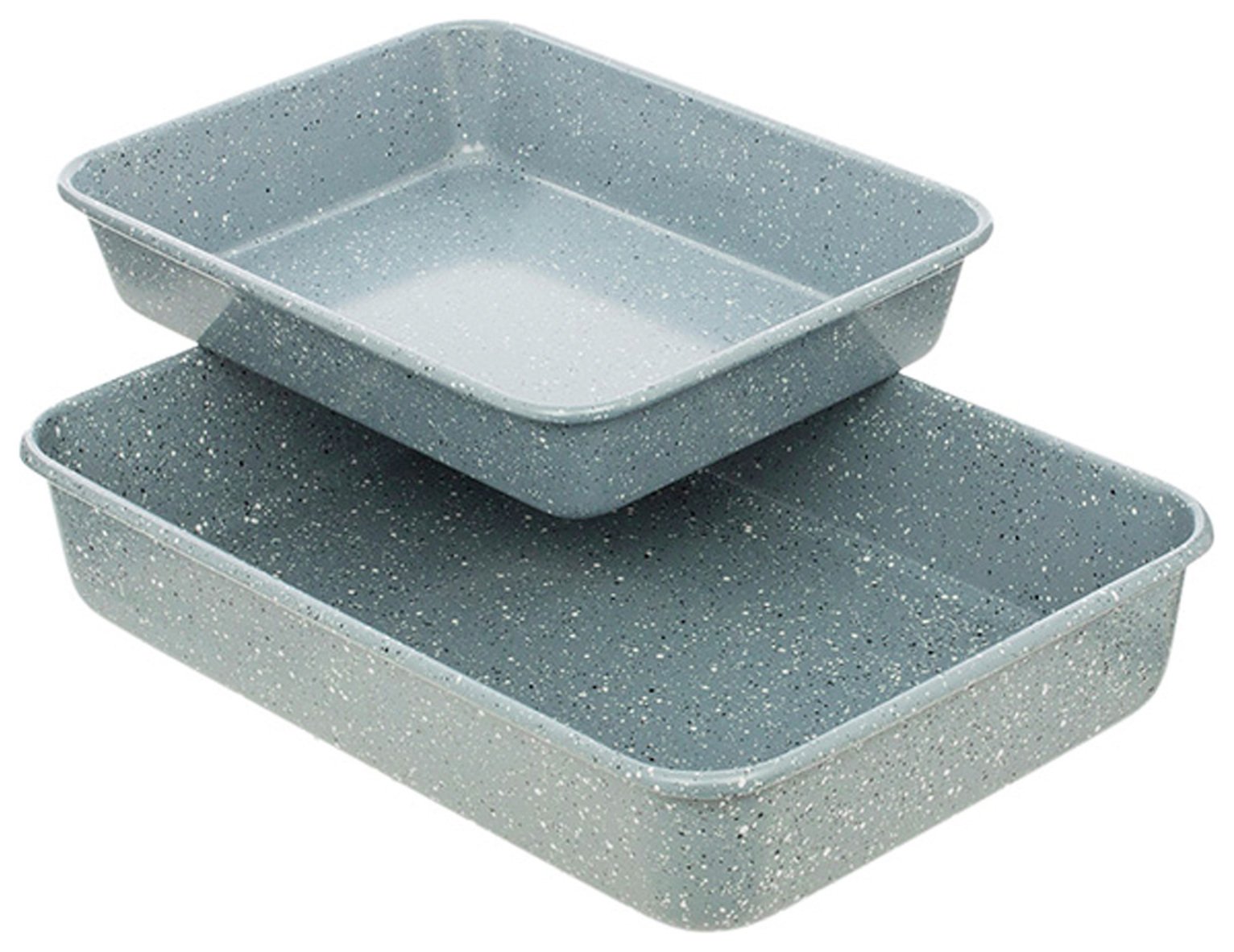 Sainsbury's Home 2 Piece Stone Effect Roaster Set