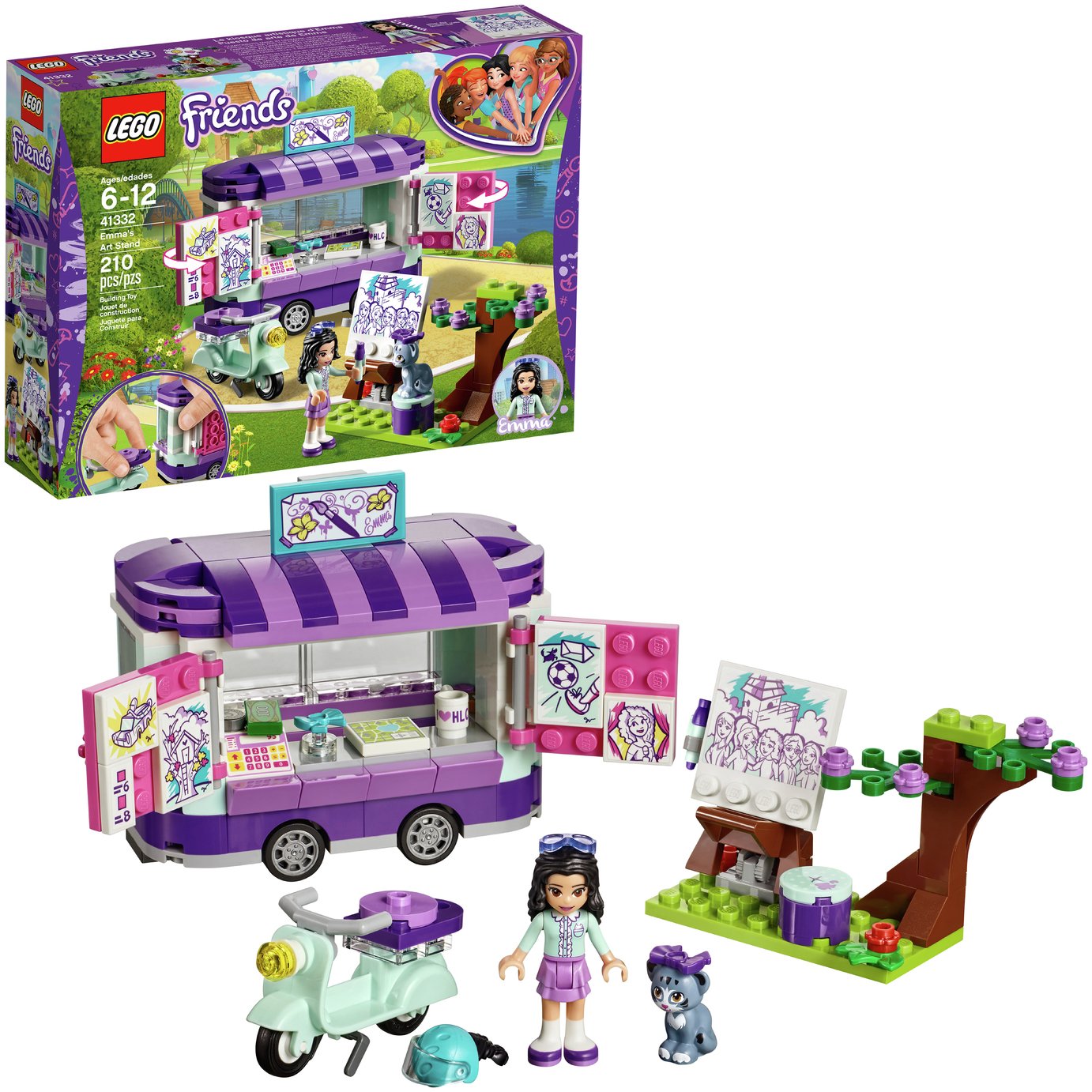 LEGO Friends Emma's Art Stand - 41332