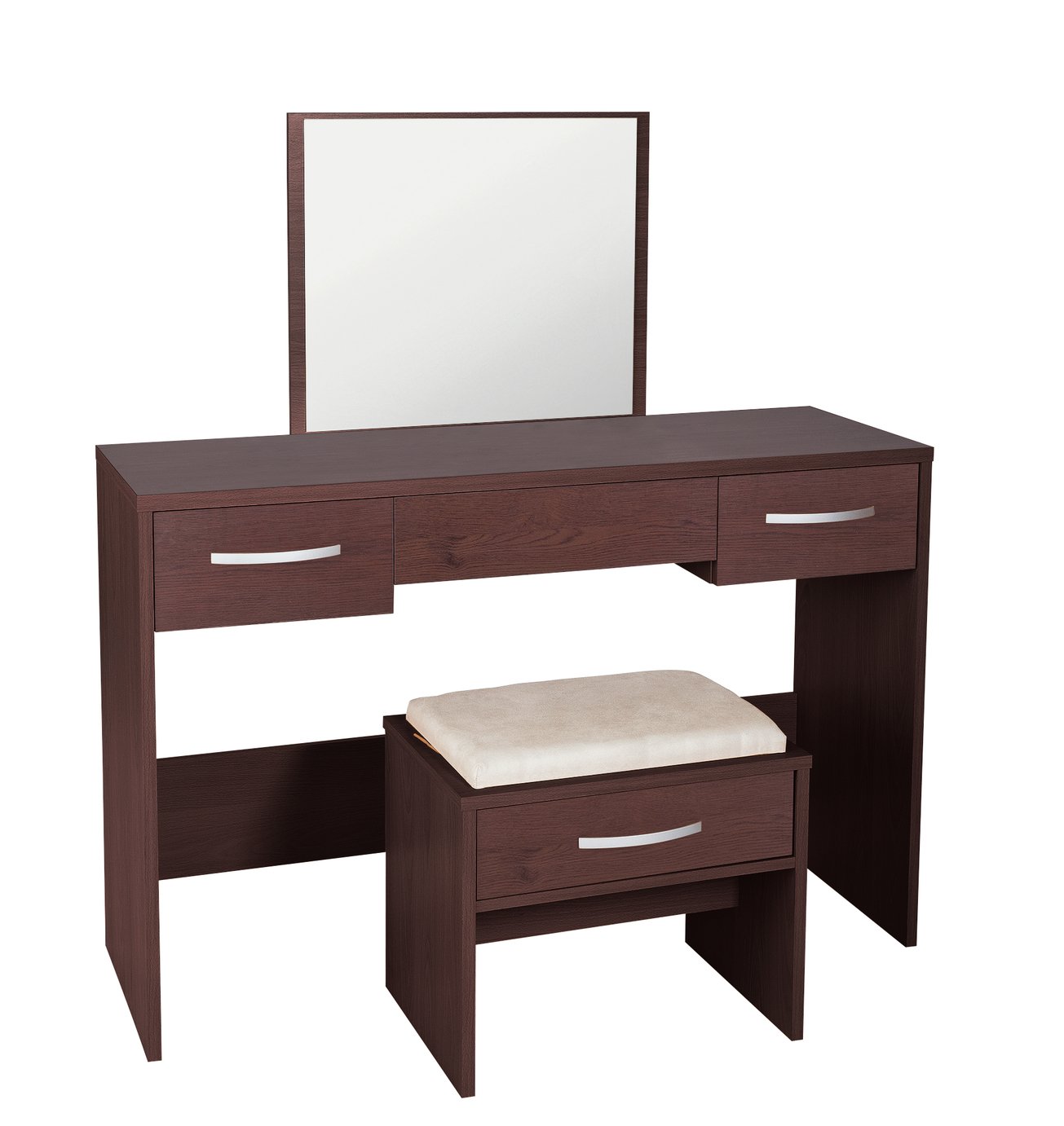 dark wood dressing table