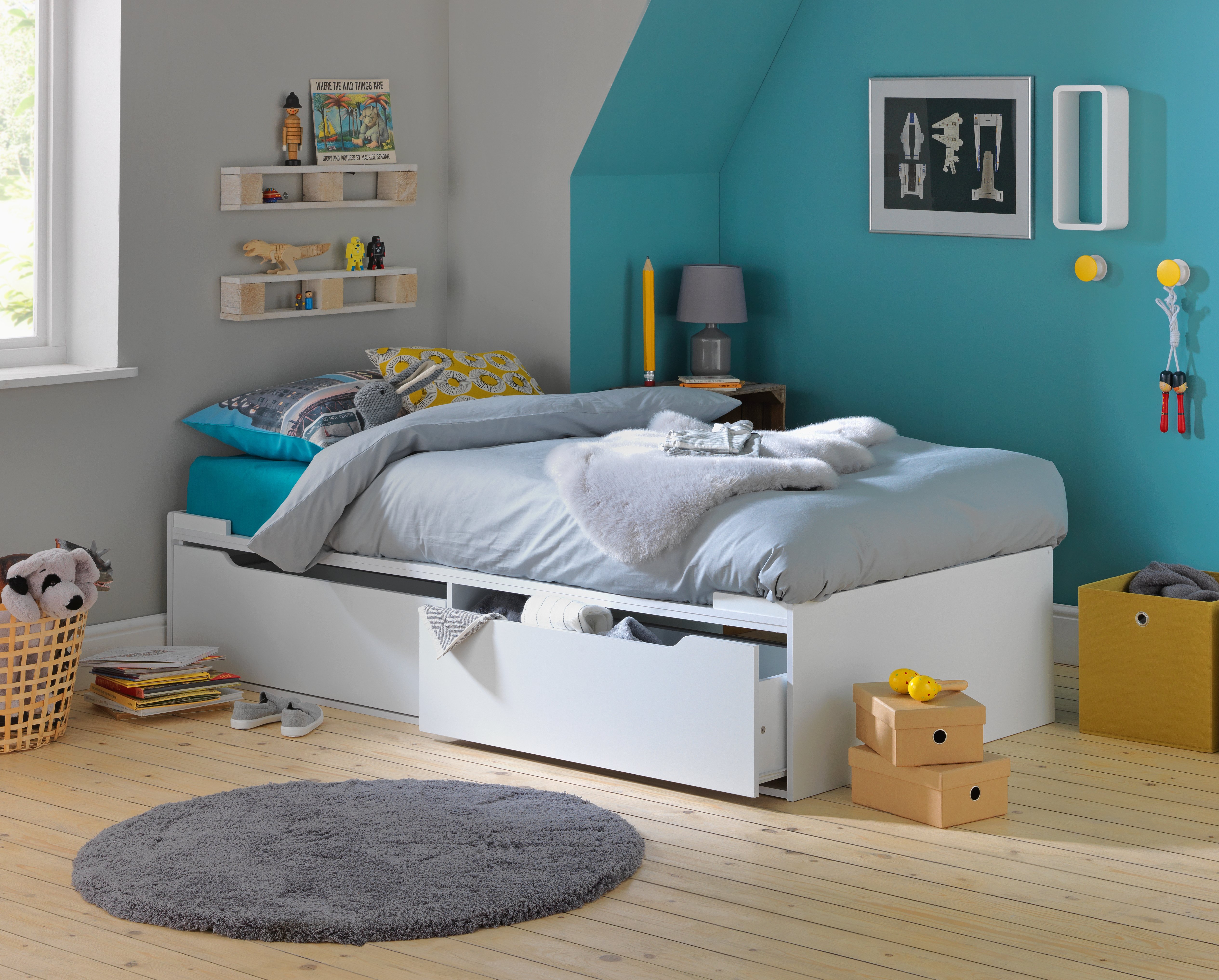 Habitat Lloyd Cabin Bed Frame - White