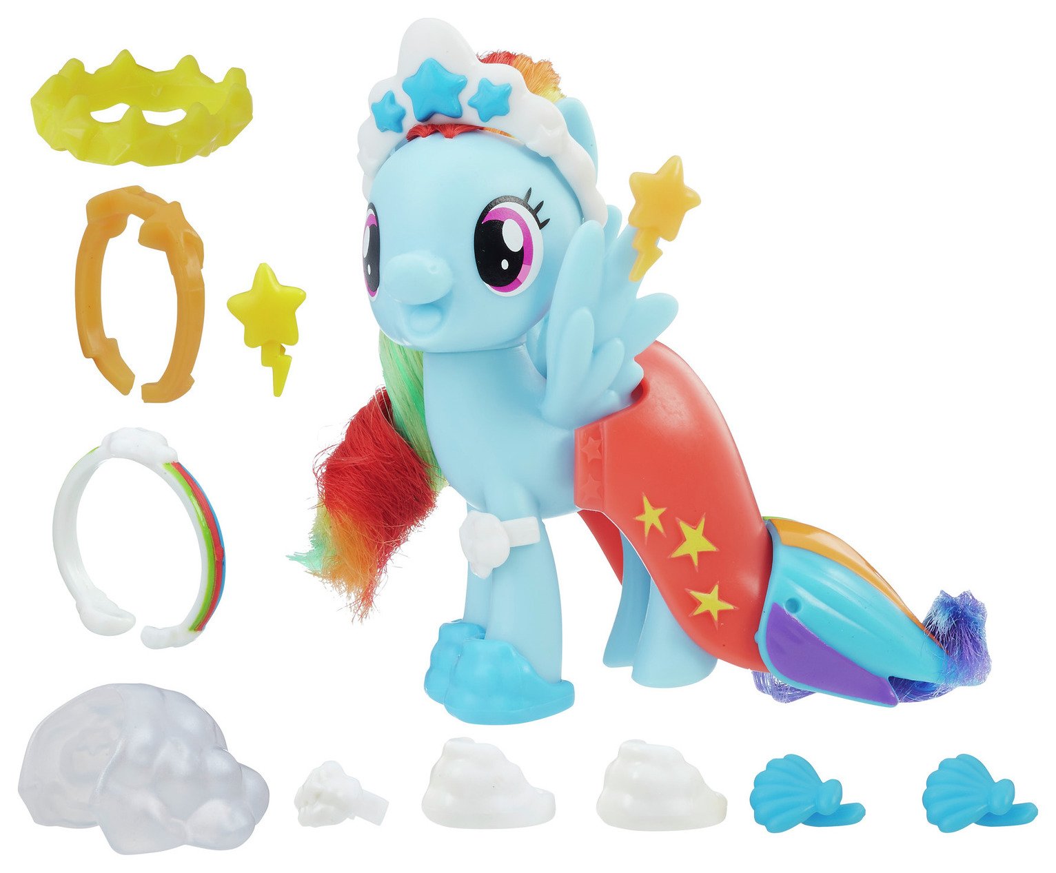 My Little Pony The Movie Land & Sea Fashion Style Assortment (8083737 ...