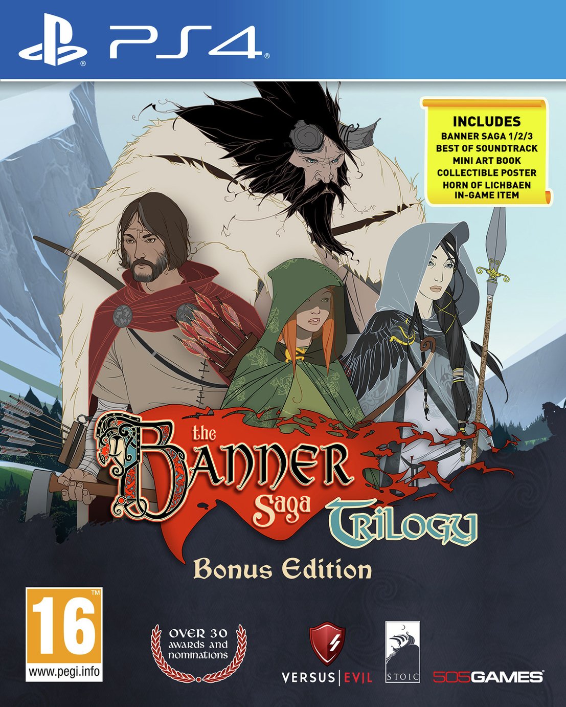 Banner Saga Trilogy: Bonus Edition PS4 Game review