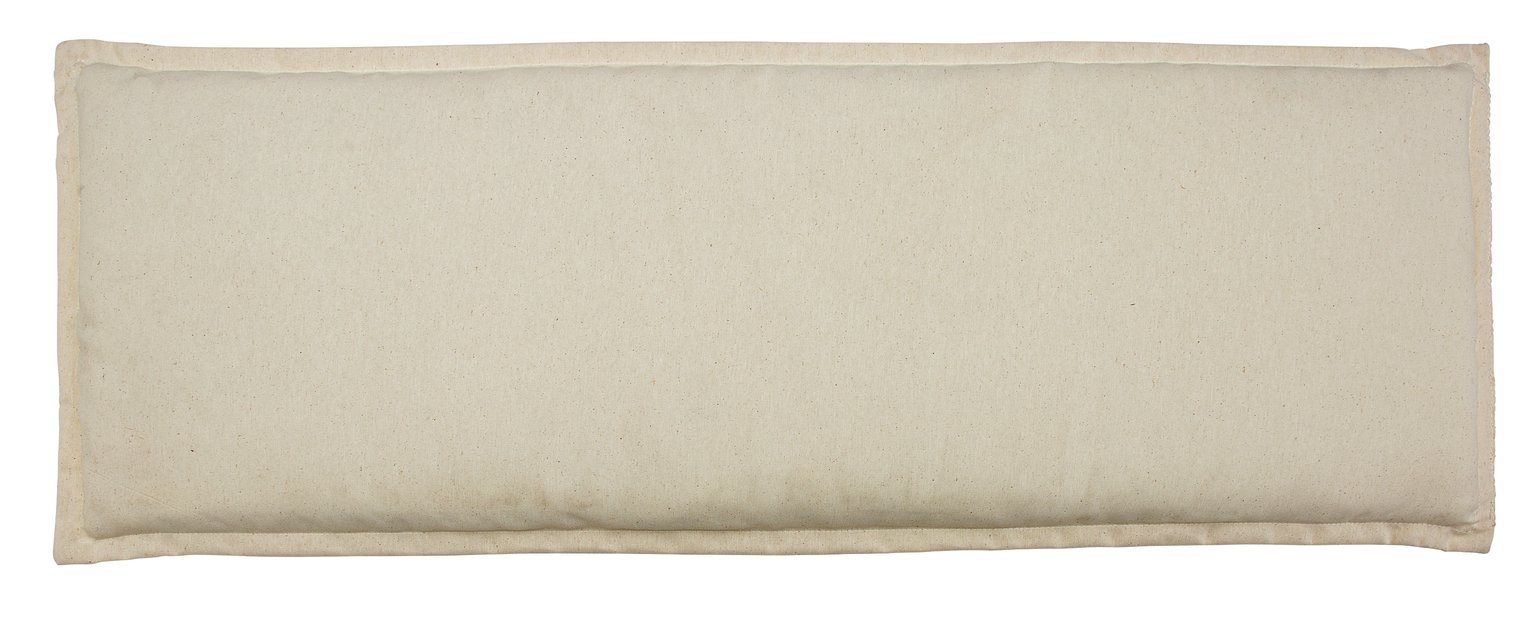 Argos Home Garden Bench Cream Cushion