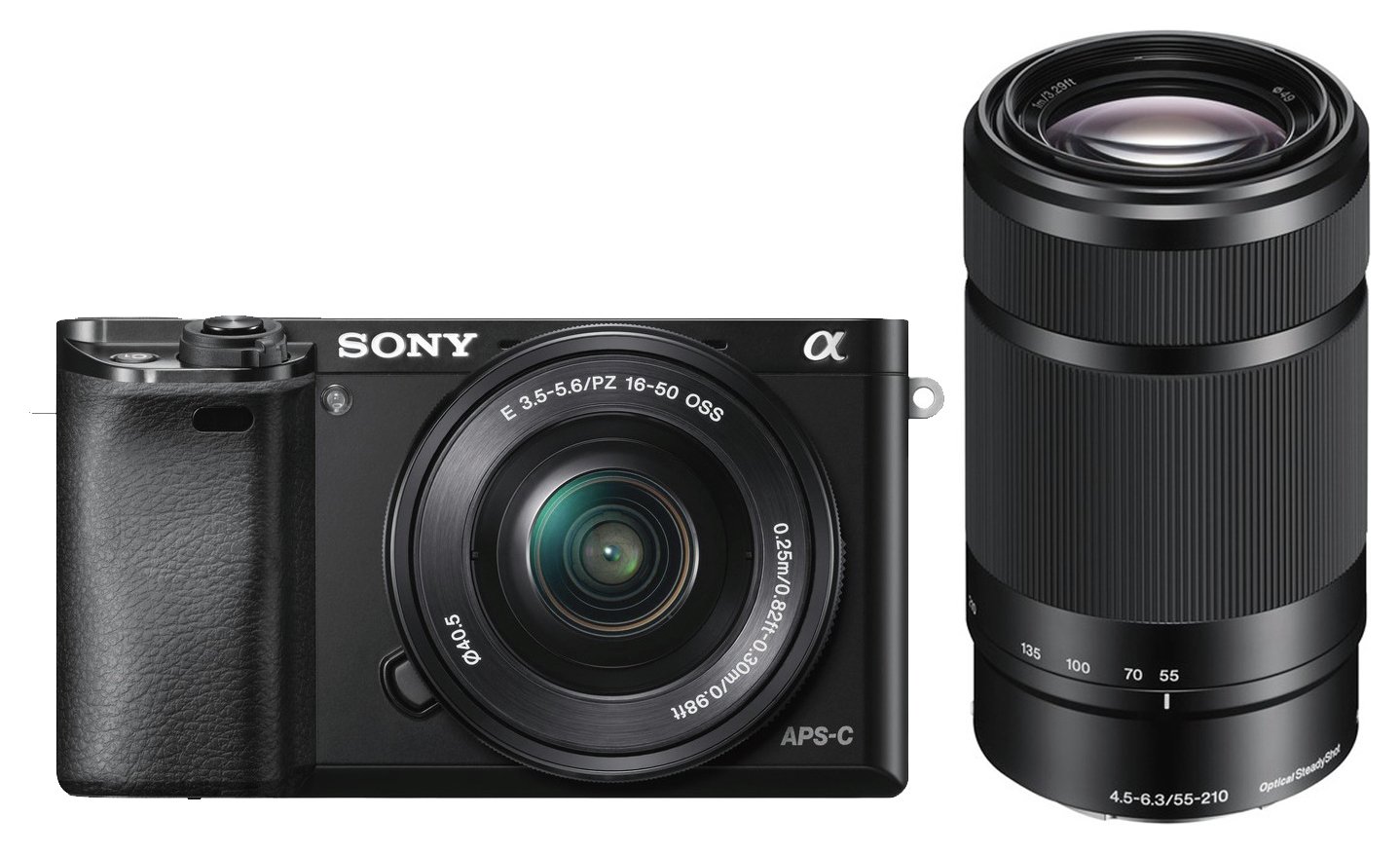 Sony A6000 Mirrorless Camera With 1650mm & 55210mm Lenses Reviews