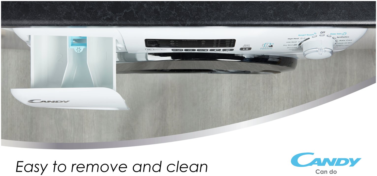 Candy Bianca BWM149PH7B 9KG 1400 Spin Washing Machine Black Reviews