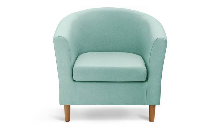 Buy Argos Home Fabric Tub Chair - Duck Egg | Armchairs and chairs | Argos