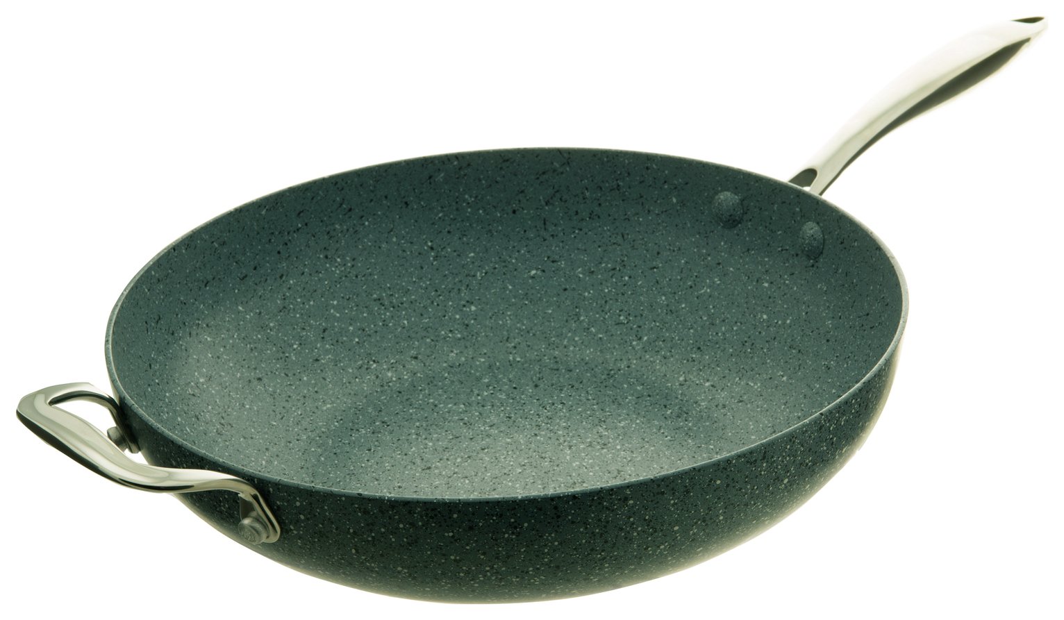 Sainsbury's Home 30cm Wok - Stone Effect