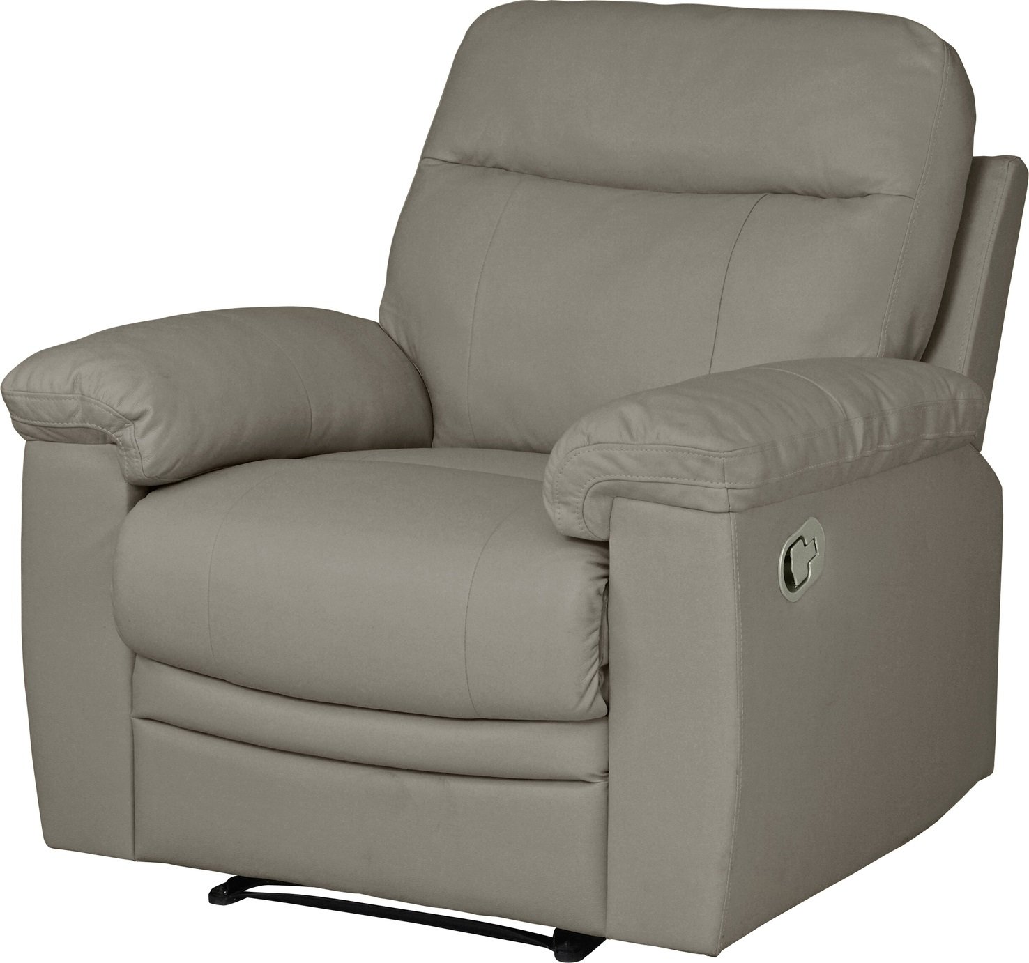 Argos Home Paolo Leather Mix Manual Recliner Chair Reviews