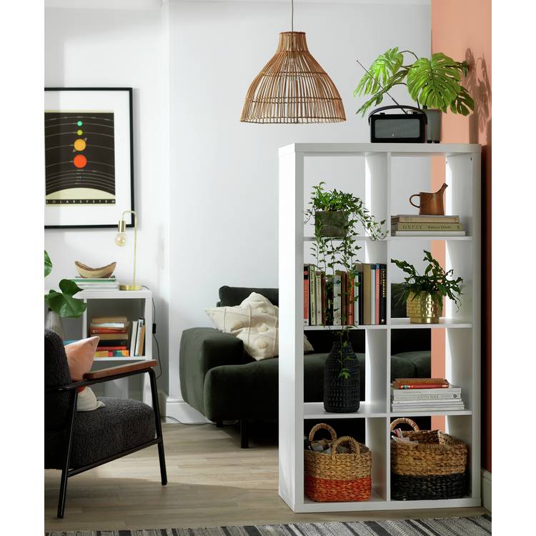 Habitat Squares Plus 8 Cube Storage Unit - Black 0