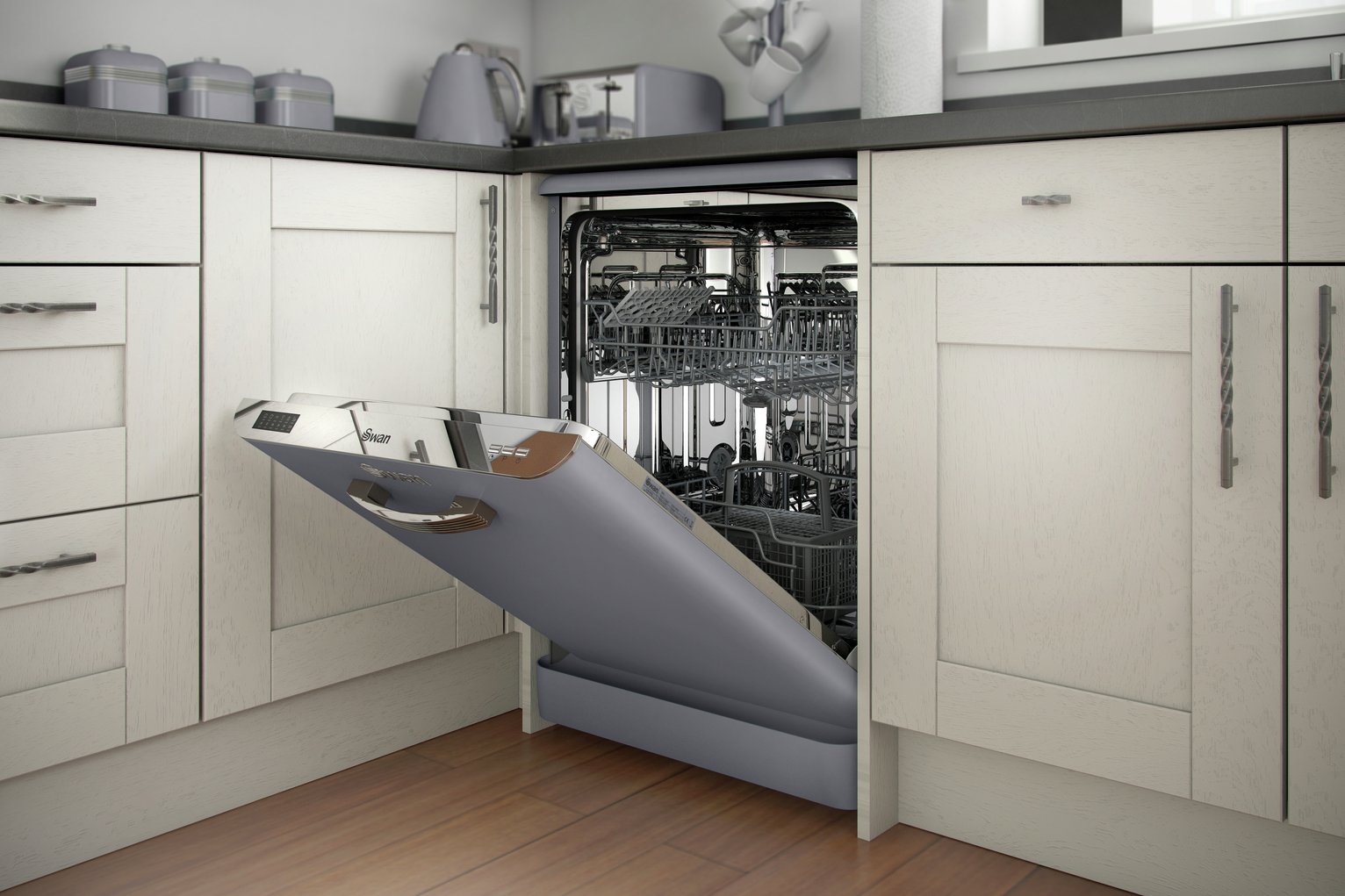 Swan SDW7040GRN Full Size Dishwasher Reviews