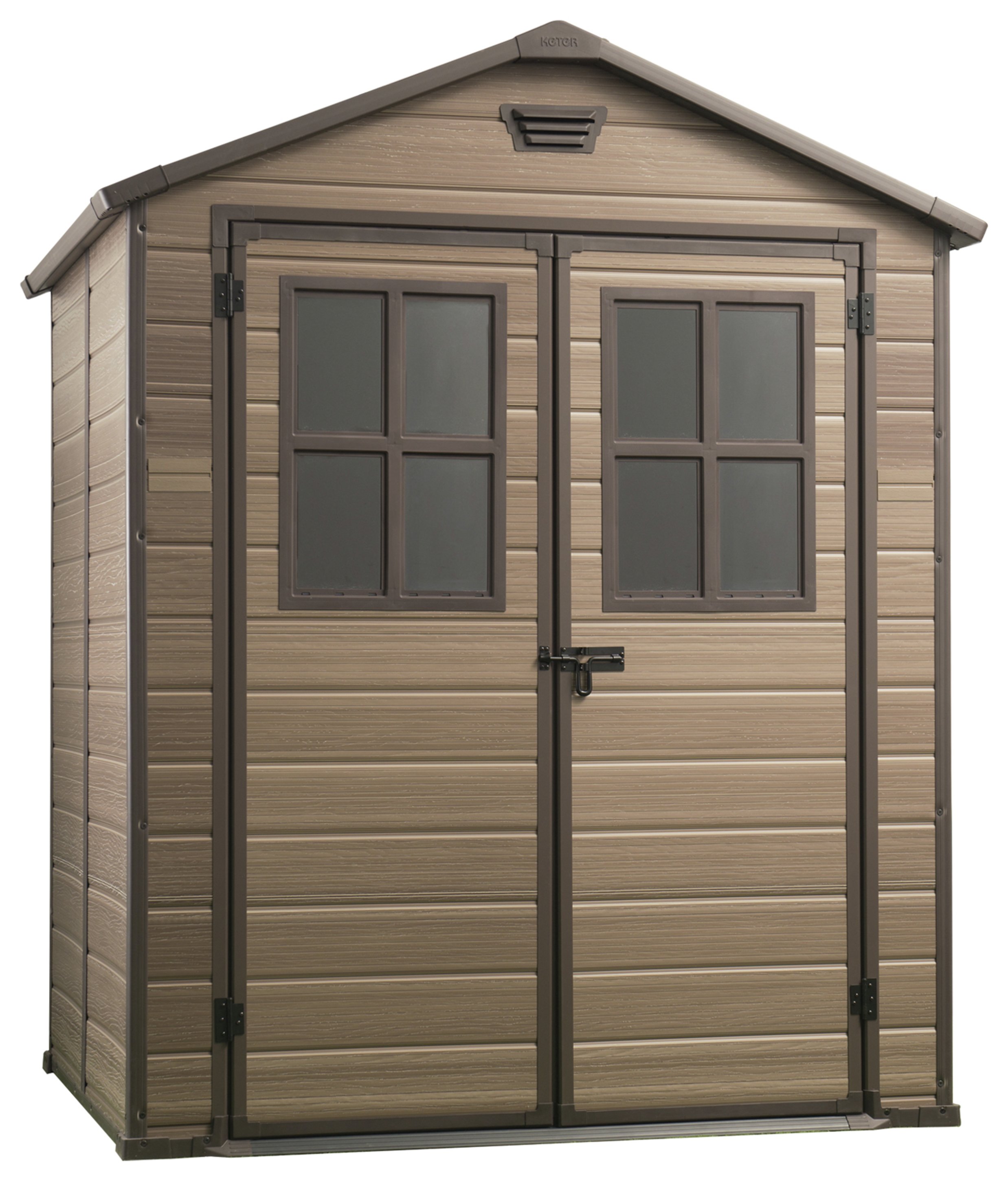 Keter Scala Plastic Garden Shed - 6 x 5ft