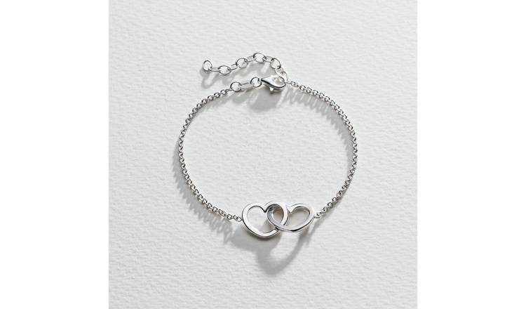 Mens silver bracelets on sale argos