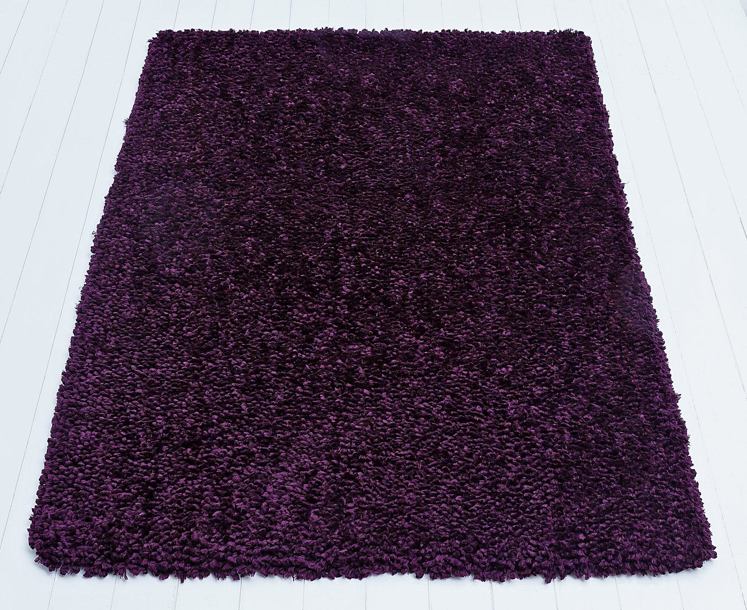 Argos Home Flump Shaggy Rug - 160x120cm - Plum