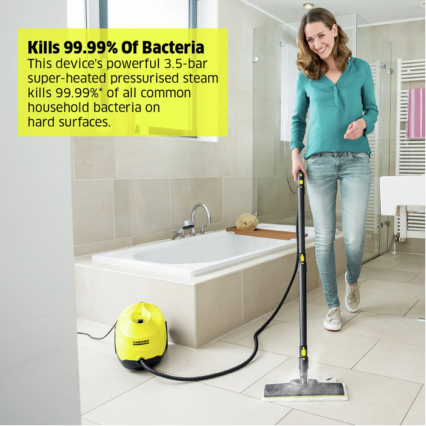 Karcher SC3 Easyfix Cylinder Steam Cleaner Review