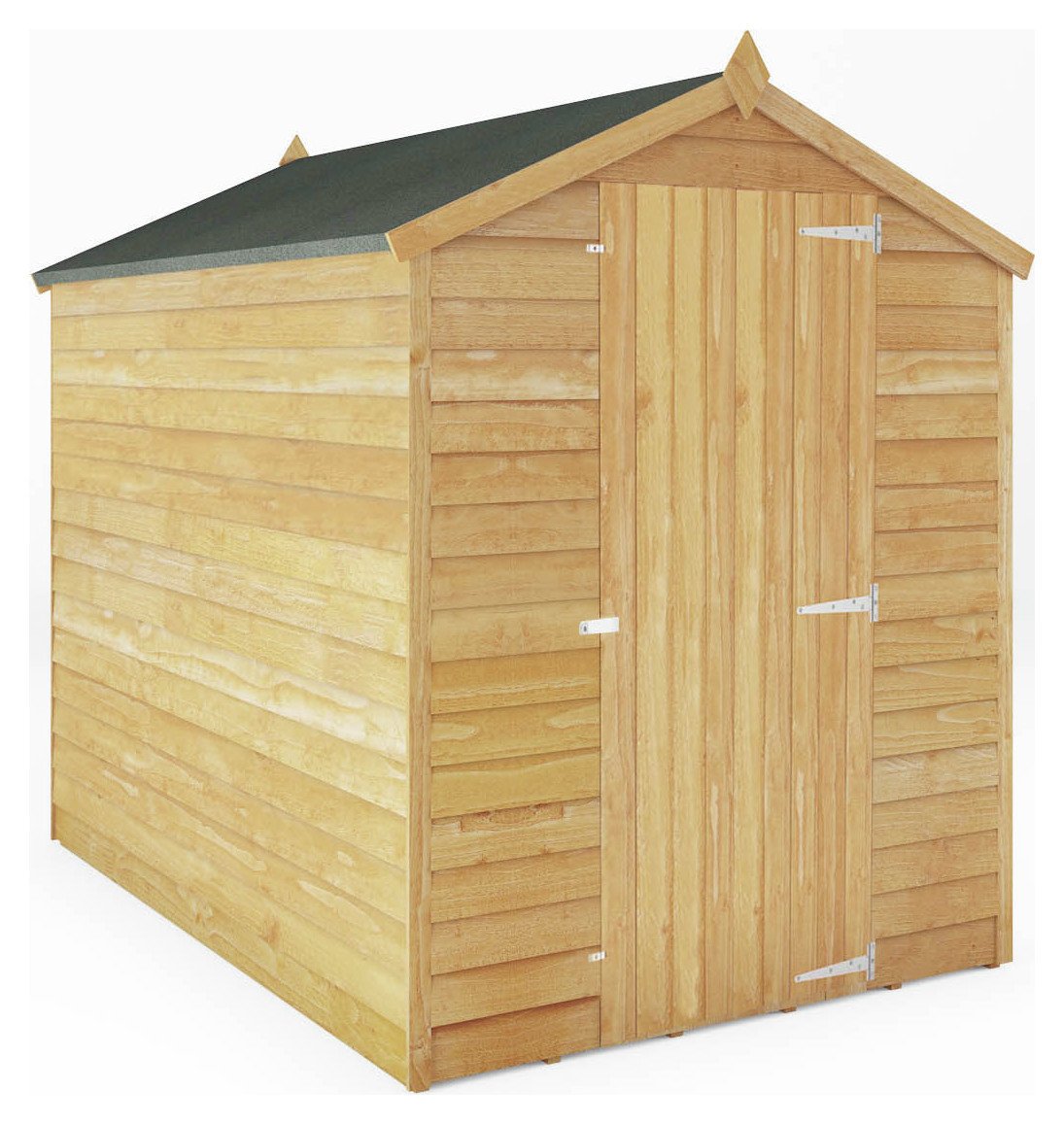 Save 20%: Mercia Wooden 7 x 5ft Overlap Windowless Shed