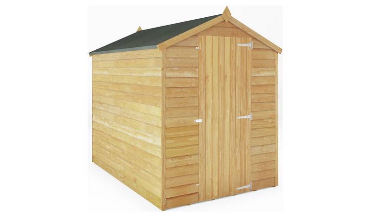 Buy Mercia Wooden 7 x 5ft Overlap Windowless Shed Sheds ...