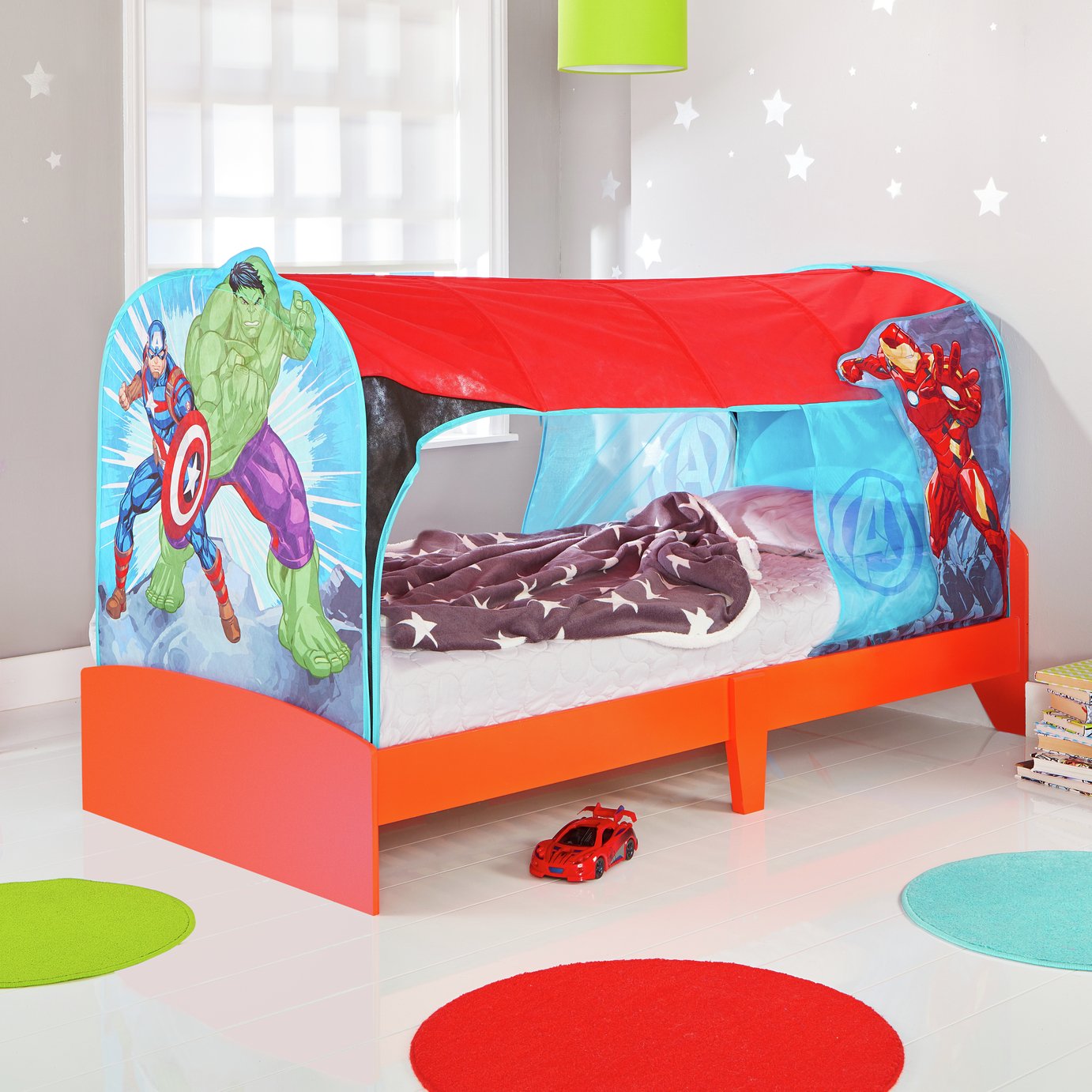 Marvel Avengers Single Over Bed Tent Den