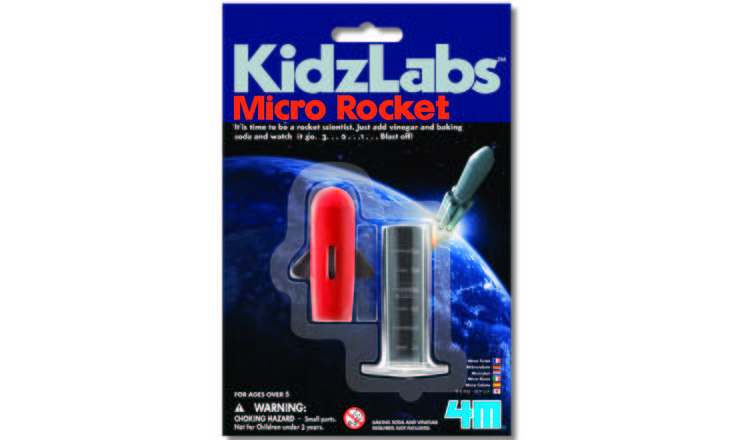 4M KidzLabs Micro Rocket - 5 Years +