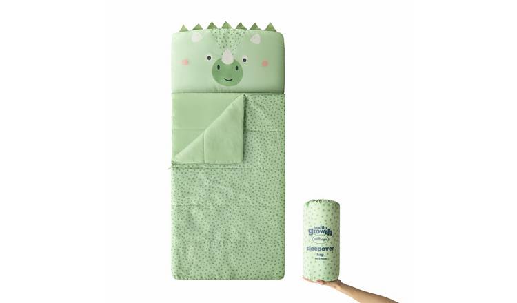 Silentnight 400 GSM Kids Envelope Sleepover Bag - Dinosaur