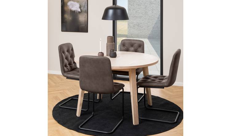 Furniture To Go A Line Ext 4 Seater Dining Table - Natural