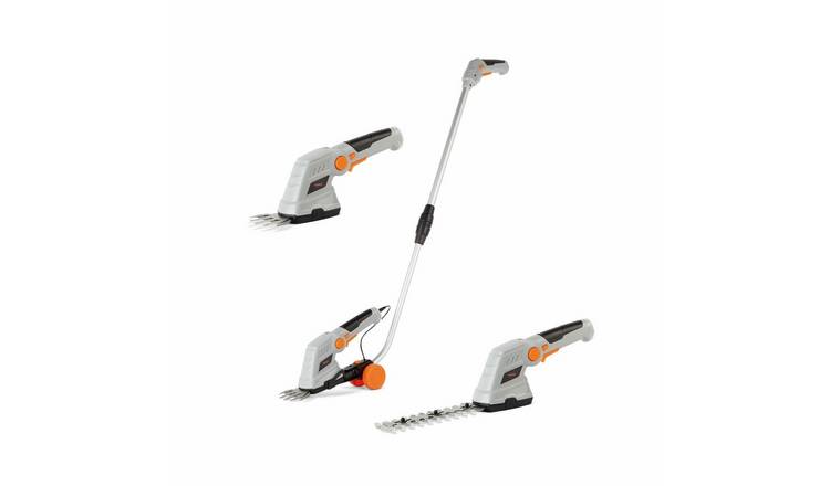 VonHaus 17cm Cordless Grass and Hedge Trimmer - 7.2V