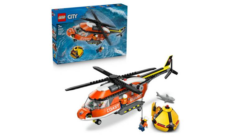 LEGO City Coast Guard Helicopter Building Set 60503 PREORDER