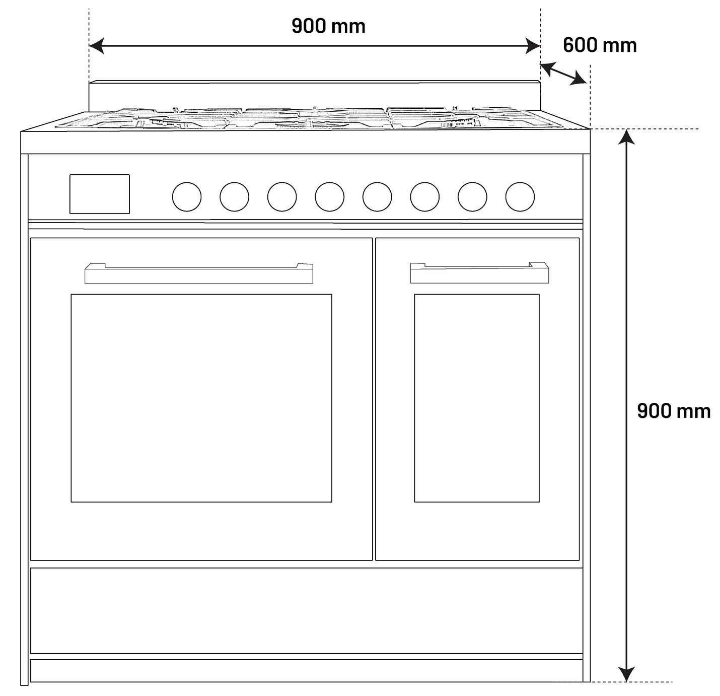 New World LOCHABER90DFSS 90cm Dual Fuel Cooker Review