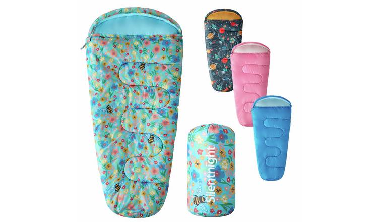 Silentnight 400 GSM Kids Envelope Sleeping Bag - Floral