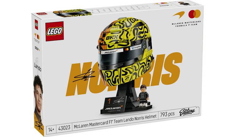 LEGO Editions McLaren Mastercard F1 Team Lando Norris Helmet 43023
