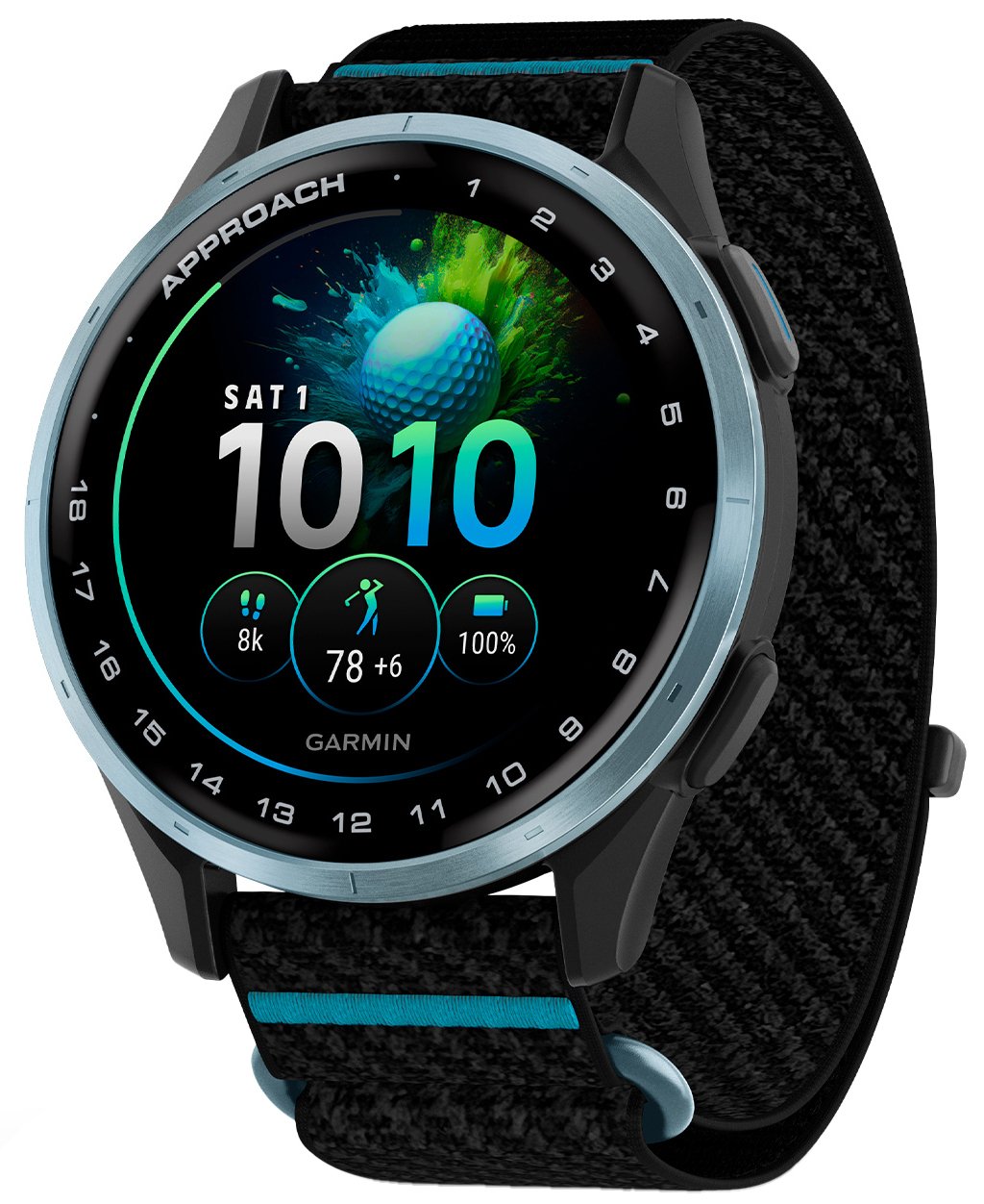 Garmin Approach J1 43mm GPS Golf Smart Watch - Black