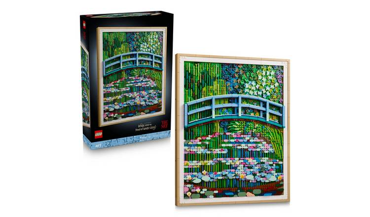 LEGO ART Claude Monet – Bridge over a Pond of Water Lilies 31220 PREORDER
