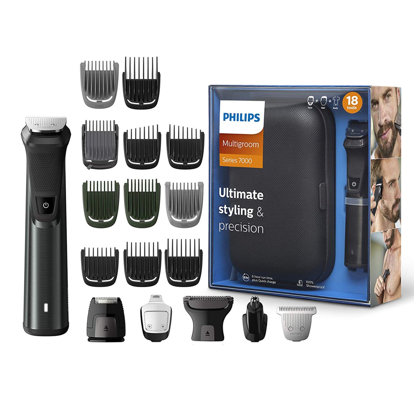 Philips 18 in 1 Beard Trimmer and Hair Clipper Kit MG7785/20