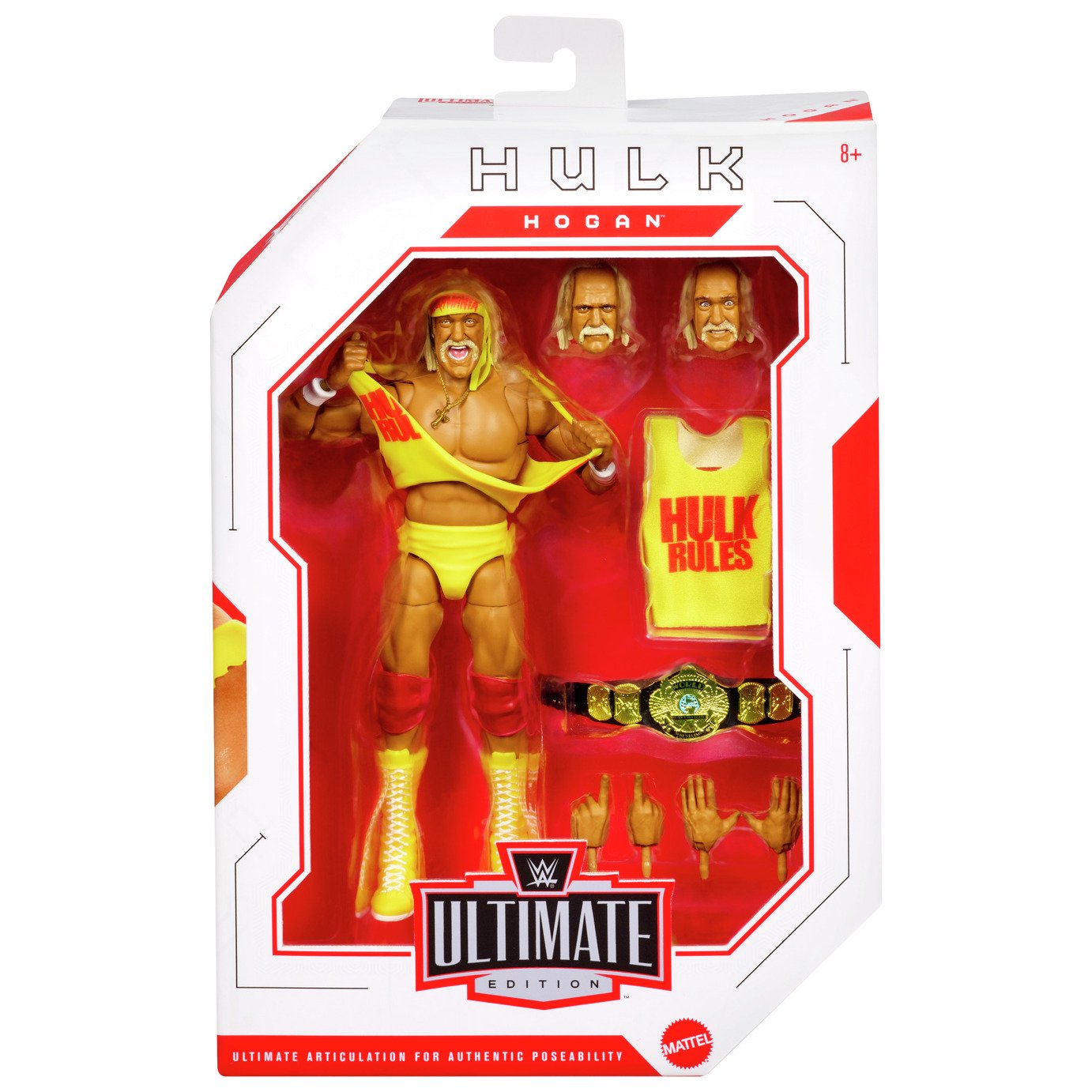 WWE Hulk Hogan Ultimate Edition 8インチ Buy WWE Ultimate Edition Action Figure Hulk Hogan | Playsets and