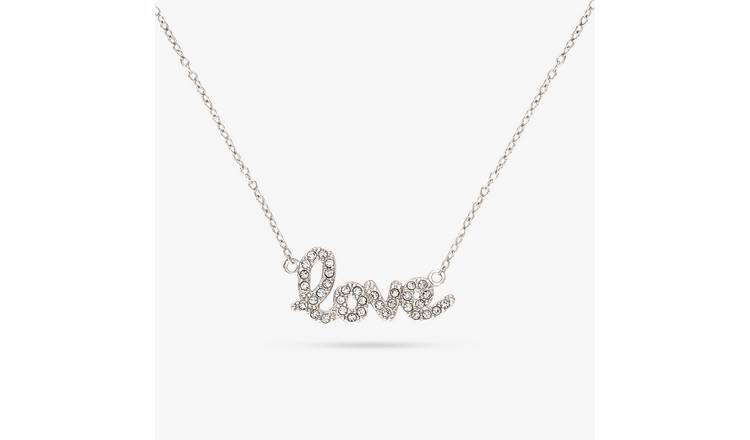 Revere Sterling Silver Love Pendant Necklace
