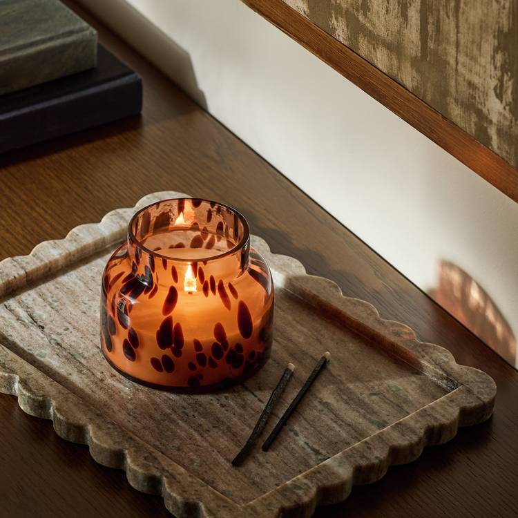 Habitat Confetti Small Candle - Cedar & Spice 0