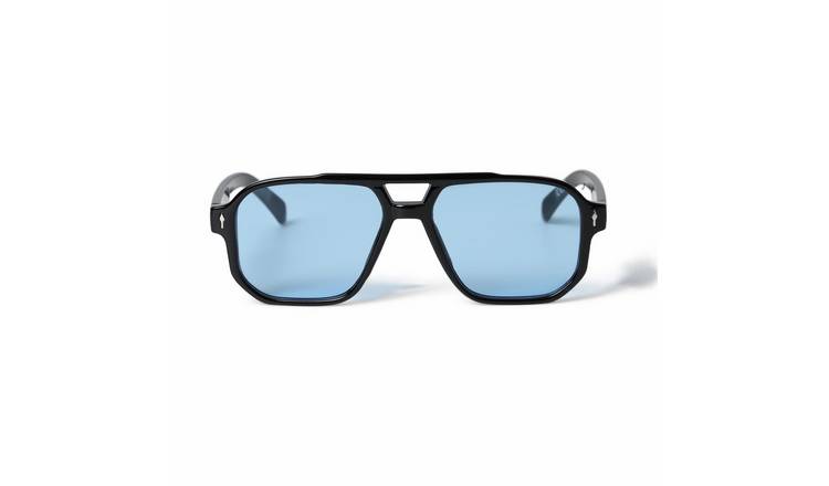 Uncommon Souls Black Frame Navigator Sunglasses