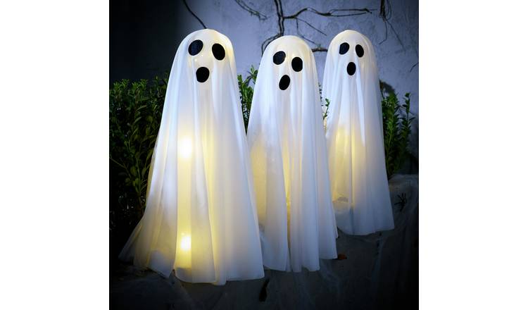 Argos Home Ghost Stake Lights Halloween Decoration