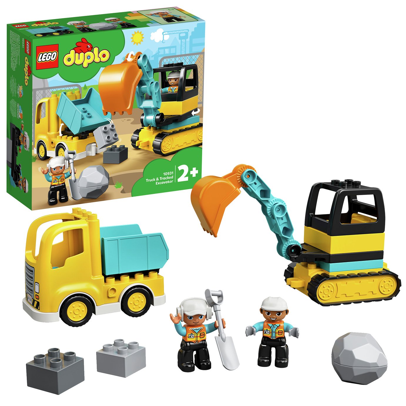 LEGO DUPLO Town Truck & Tracked Excavator Set 10931 review