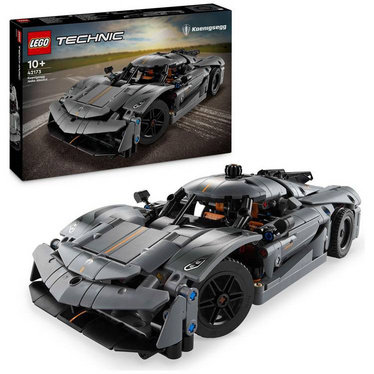 LEGO Technic Koenigsegg Jesko Absolut Grey Hypercar 42173 0
