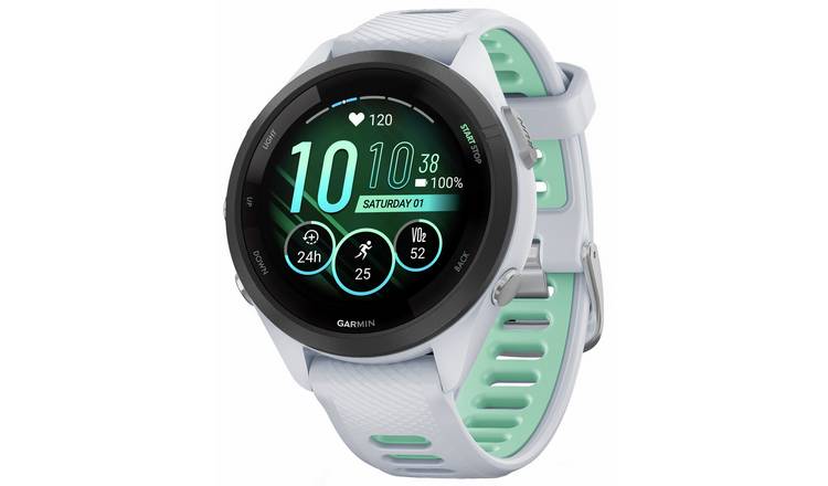 Garmin Forerunner 265S 42mm Running Smart Watch - Whitestone