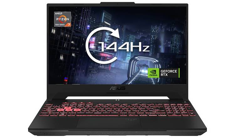 ASUS TUF 15.6in Ryzen 7 16GB 512GB RTX4050 Gaming Laptop