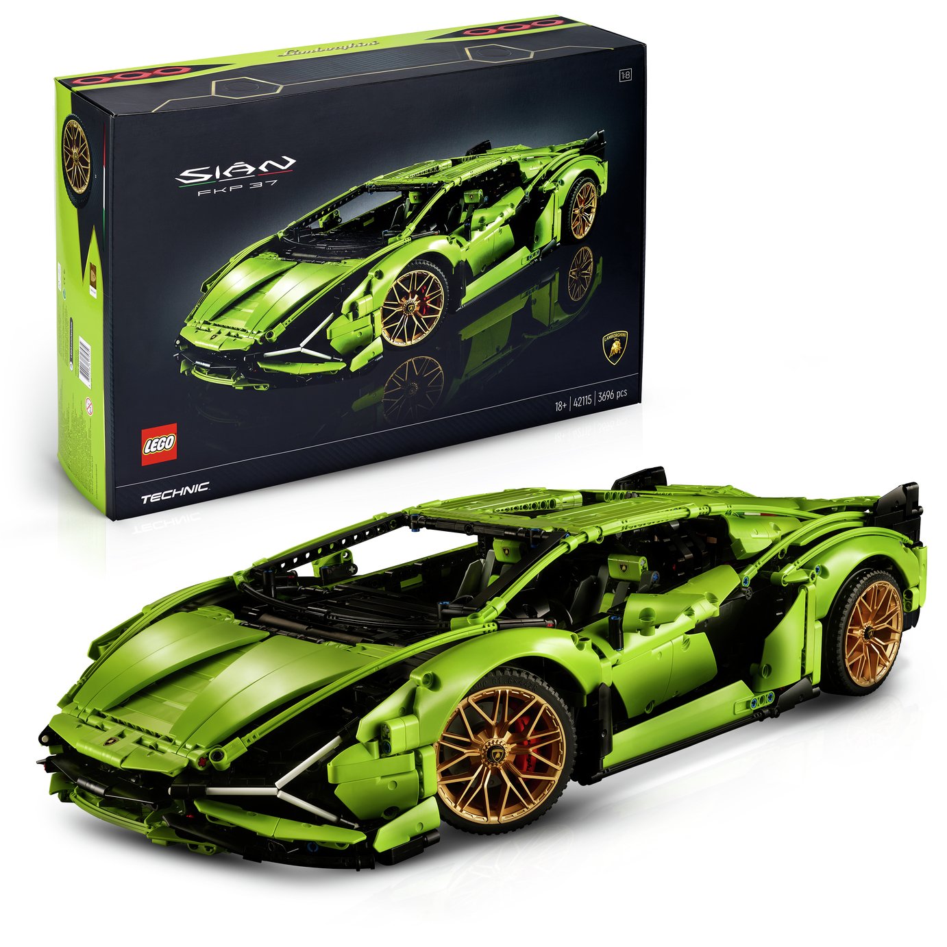 LEGO Technic Lamborghini Sián FKP 37 Car Model Set 42115 review