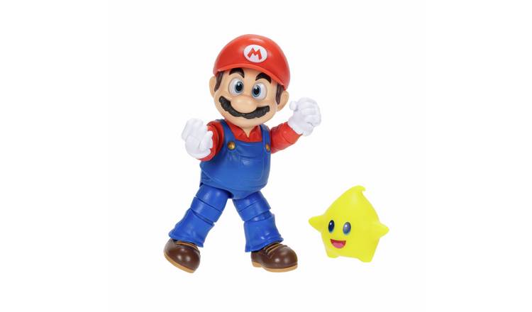 Super Mario Galaxy Movie Mario 5 inch Action Figure