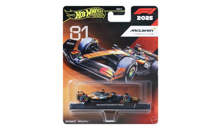 Hot Wheels F1 Collectable Oscar Piastri Styled Toy Car