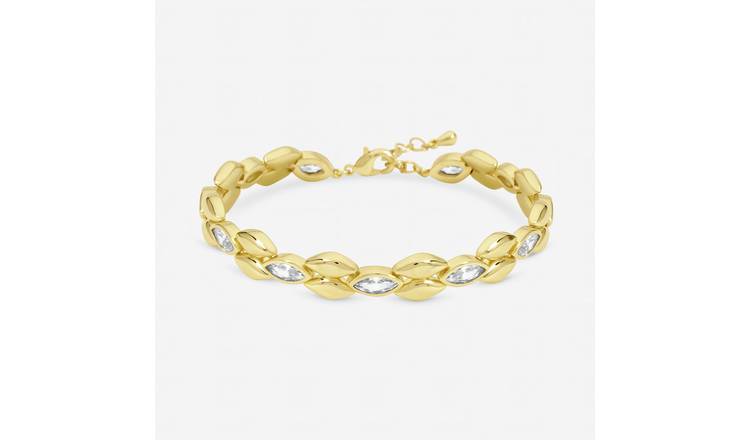 Jon Richard Gold Plated Crystal Bracelet