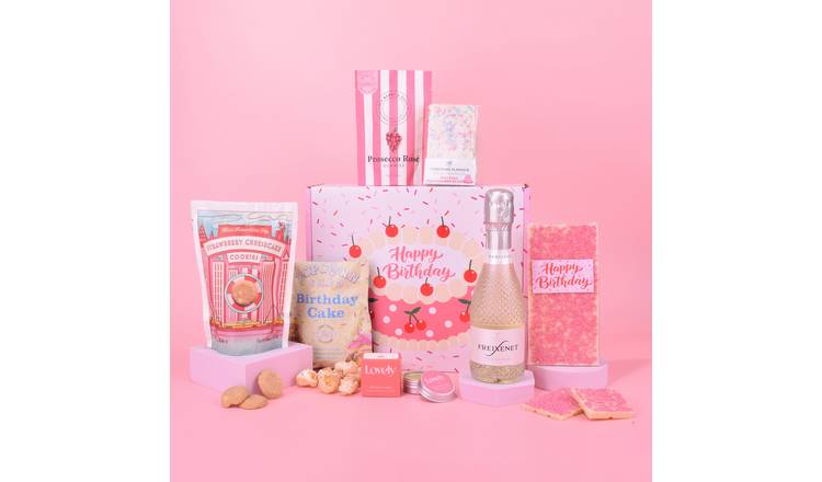 Spicers Of Hythe Luxe Happy Birthday Prosecco Gift Box