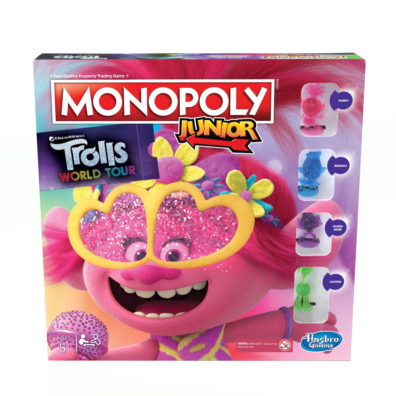 Monopoly Junior: DreamWorks Trolls World Tour Edition Review