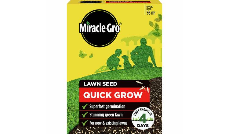 Miracle-Gro Quick Gro Lawn Seed - 56m2